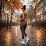 Cross-Strap Jumpsuit