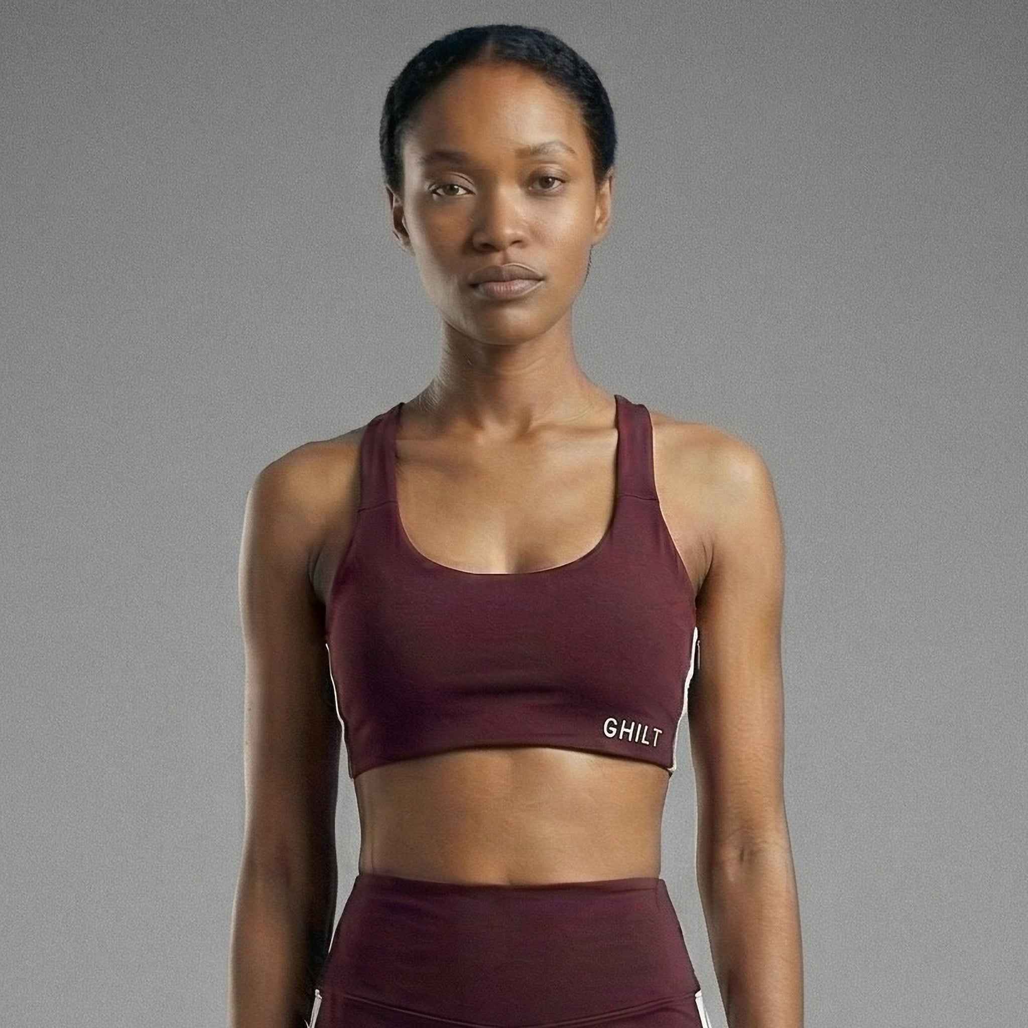Contour Stripe Bra