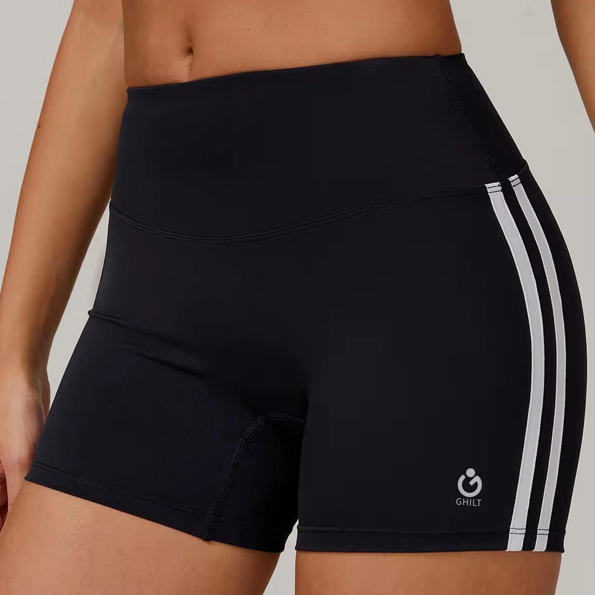 Contour Stripe Shorts