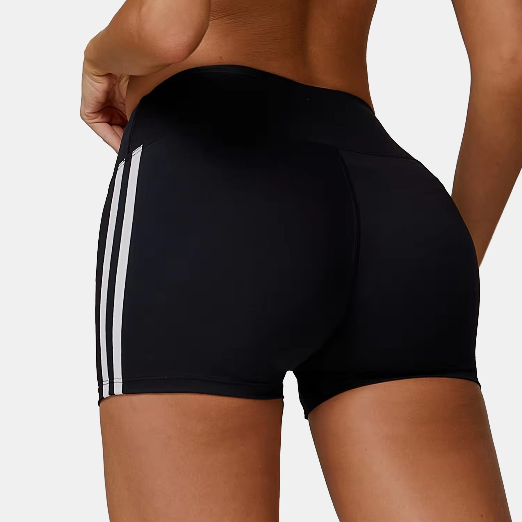 Contour Stripe Shorts