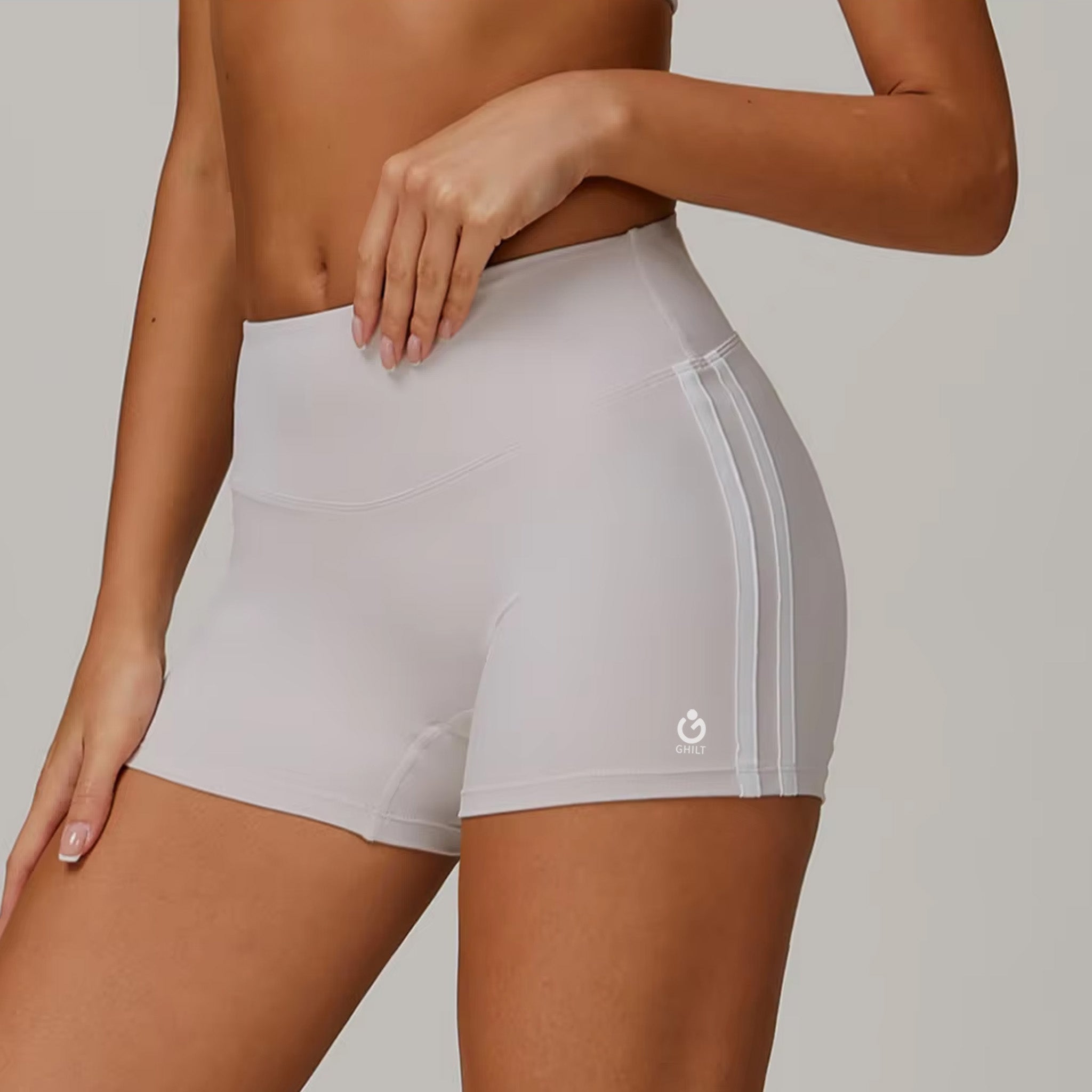 Contour Stripe Shorts