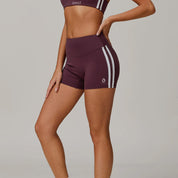 Contour Stripe Shorts